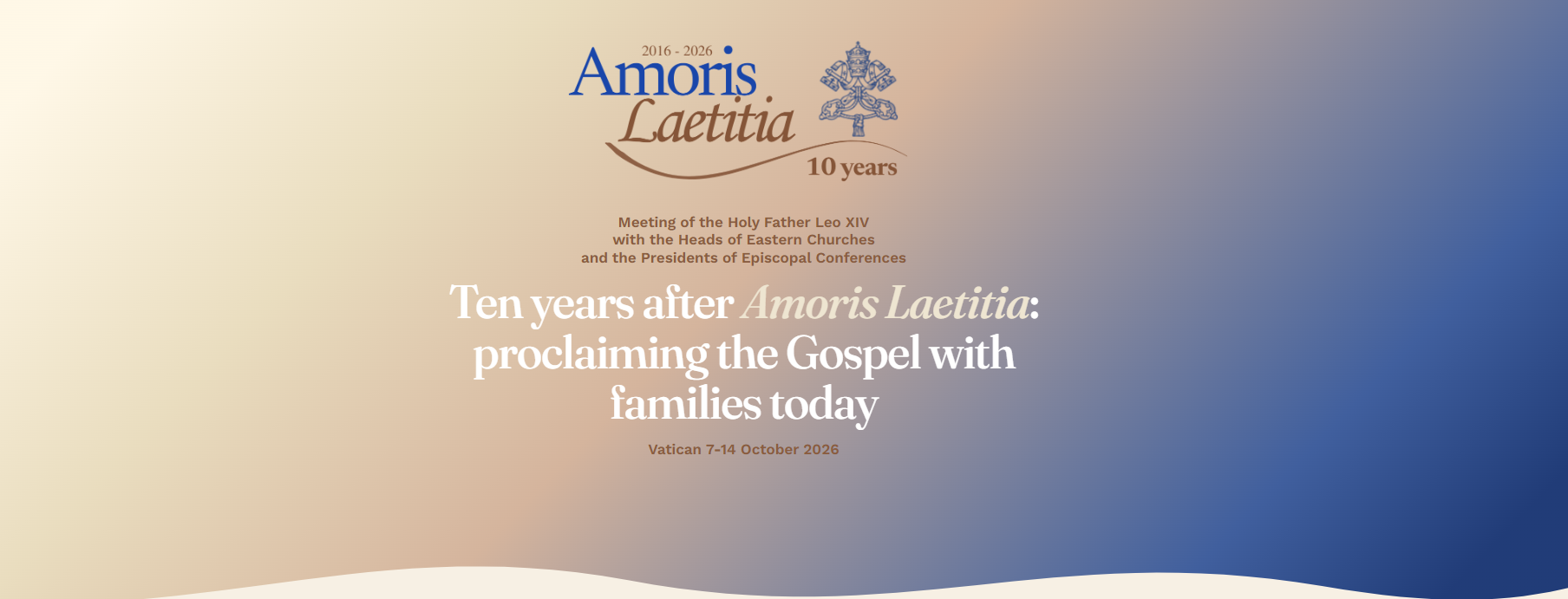 La CEE participa en el Encuentro del Papa sobre la familia y sus retos